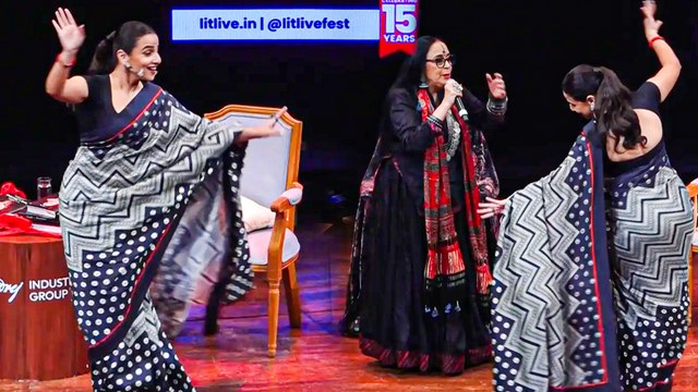 Vidya Balan Dances On 'Chudiyan Khanak Gayeen' Sung By Ila Arun | Manjulika & Ila Moment