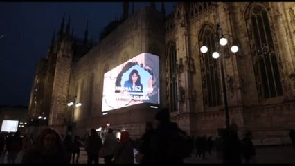 "La parità non può aspettare" illumina Milano e Roma