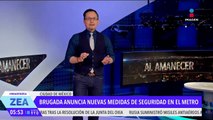Clara Brugada anuncia nuevas medidas de seguridad en el Metro de la CDMX