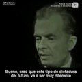 La profecía de Aldous Huxley sobre la dictadura del futuro; 'amaremos nuestra esclavitud'