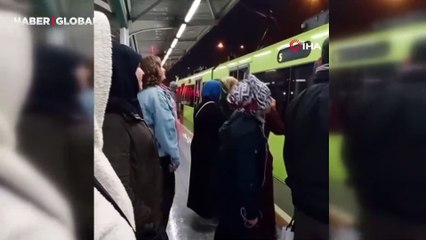 Bursa'da fırtına sonrası ilginç görüntüler! Çatıdan koptu tellerde asılı kaldı