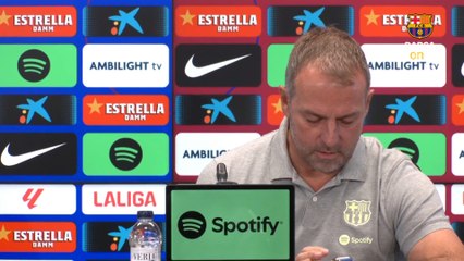 Rueda de prensa de Flick previa al Celta - Barça