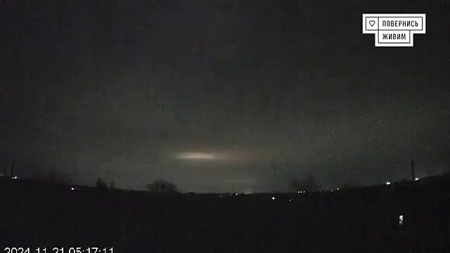 Misil balístico hipersónico sin carga nuclear impacta en Dnipró