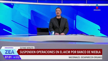 El AICM informa sobre posibles afectaciones de horarios