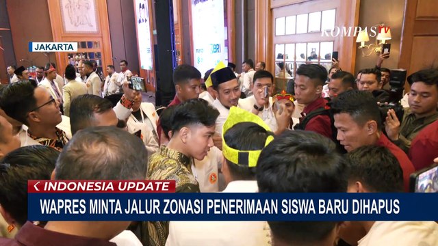 Wapres Gibran Minta Mendikdasmen Hapus Jalur Zonasi PPDB