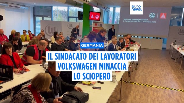 Germania, il sindacato dei lavoratori di Volkswagen minaccia lo sciopero dopo trattative fallite
