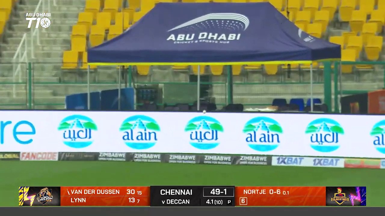 2024 Abu Dhabi T10 I Match 3 Highlights: Deccan Gladiators vs Chennai Brave Jaguars | Season 8 |