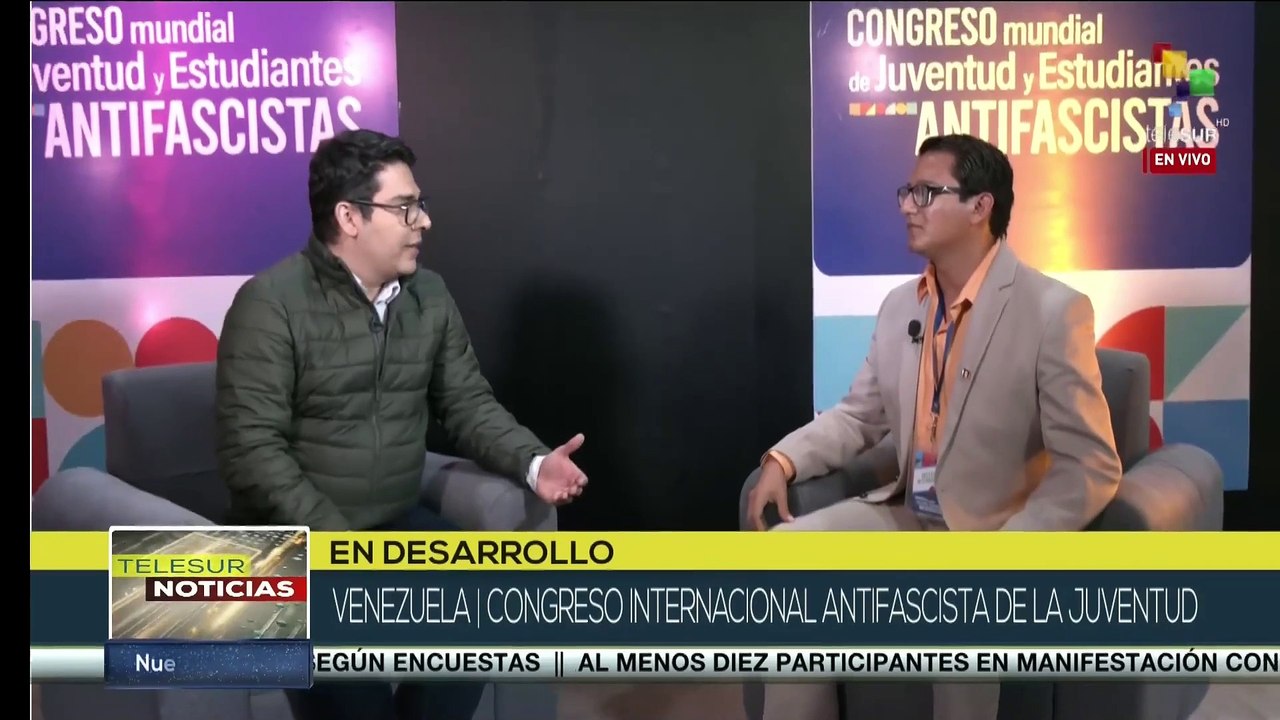 Venezuela desarrolla el Congreso Internacional Antifascista de la Juventud