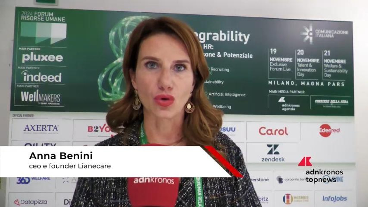 Forum risorse umane, Benini (Lianecare): "Attraverso digitale favoriamo benessere dei dipendenti”