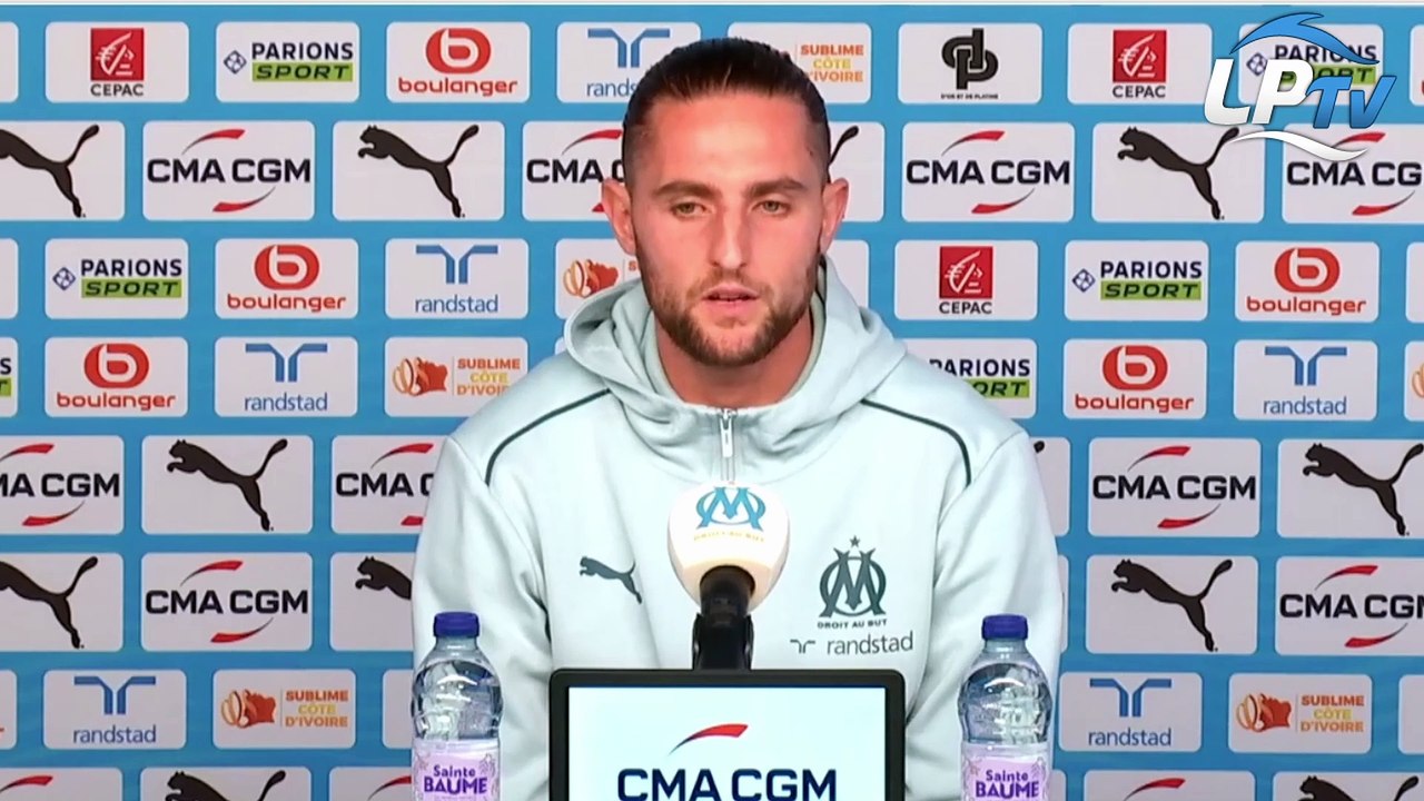 OM : Rabiot décrypte le choix de De Zerbi de l'utiliser relayeur droit !