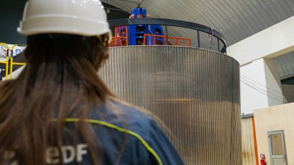 Visite de la centrale hydroélectrique de Montahut
