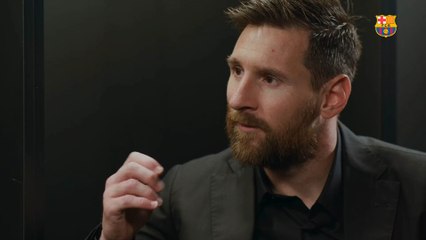 Messi elige entre los tres himnos del 125 aniversario