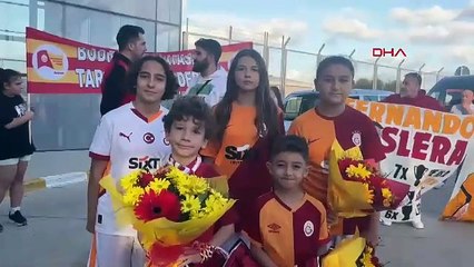 Galatasaray'a Bodrum'da coşkulu karşılama