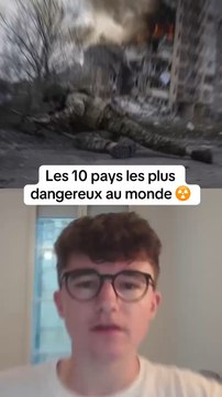 Les 10 pays plus dangereux au monde #pays #danger #classement #top10