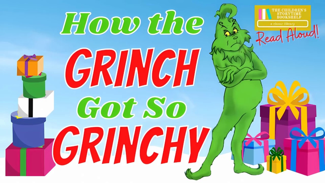 How the Grinch Got So Grinchy - Kindness - Christmas Read Aloud Books for Children - Bedtime Stories for Kids