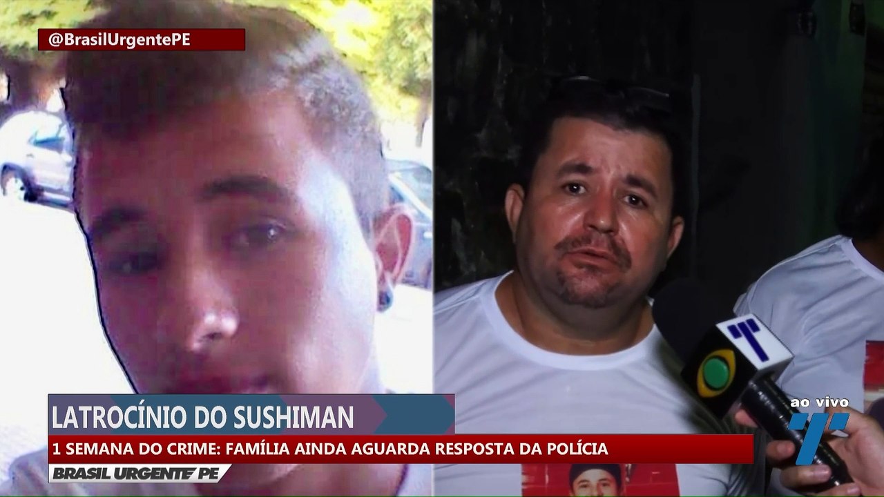 Latrocínio do sushiman uma semana do crime. Família ainda aguarda resposta da polícia