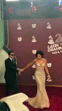 ¿Que pasó en los Latin Grammys? Marc Anthony le habría hecho un desaire a Ángela Aguilar