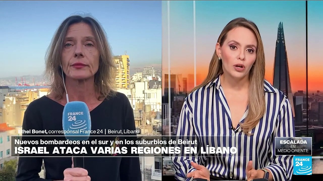 Informe desde Beirut: nuevos ataques israelíes a suburbios de Beirut y sur de Líbano