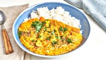 How to Make Red Lentil Akoho Sy Voanio (Malagasy Coconut Lentils)