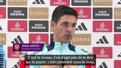 Arsenal - Arteta : “Nous avons certainement plusieurs des meilleurs managers du monde dans cette ligue”