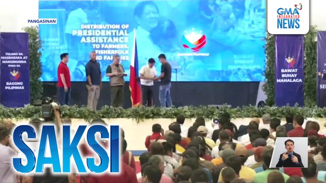 PBBM, namahagi ng tulong sa ilang lugar na nasalanta ng bagyo; paghahanda sa mga kalamidad, paiigtingin ng gobyerno | Saksi