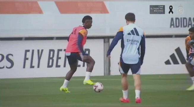 Vinicius Jr. sets Real Madrid training ablaze with brilliant assist to Endrick