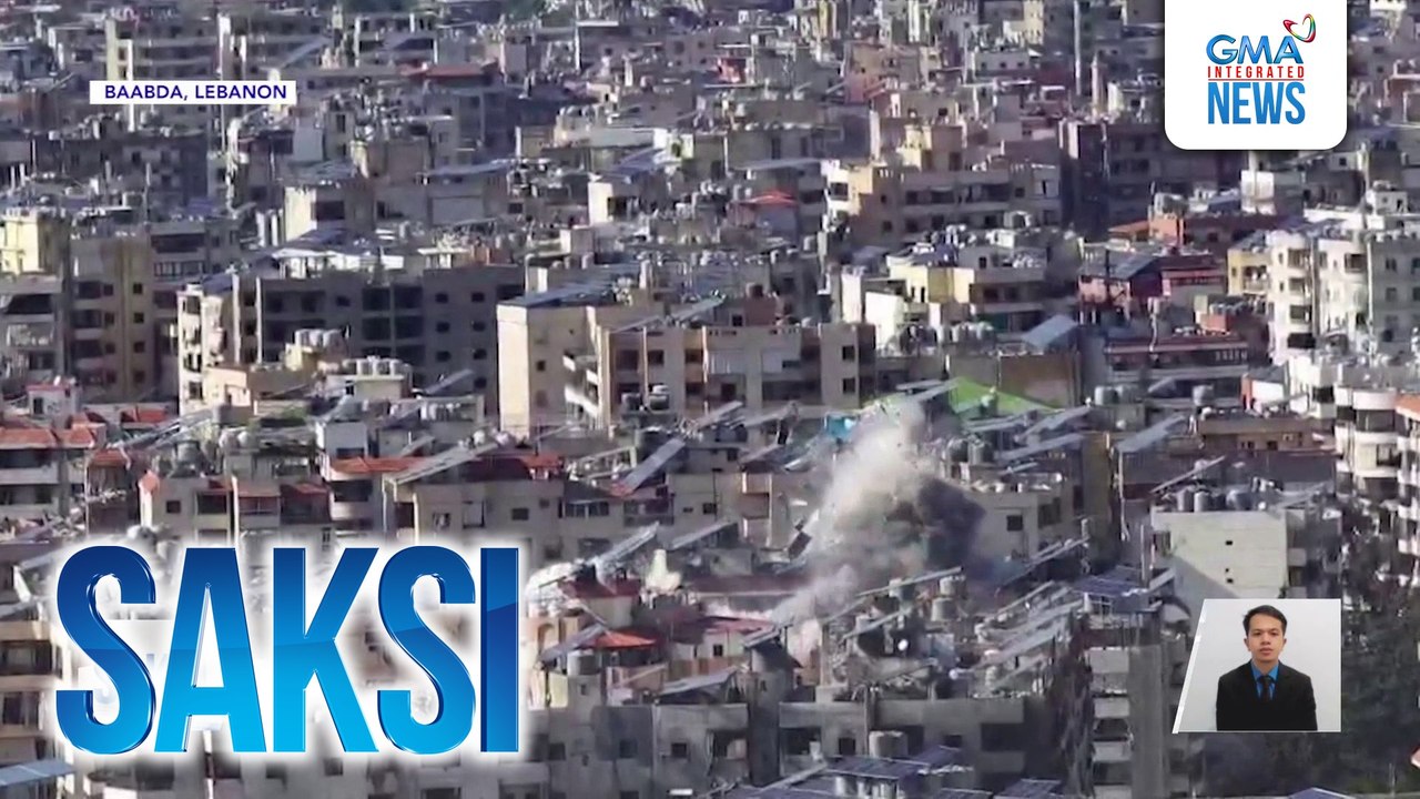 Israel, may panibagong air strike sa Lebanon; Israeli PM, kanyang dating defense minster at lider ng Hamas, kabilang sa ipinaaaresto ng ICC dahil sa umano'y war crimes | Saksi