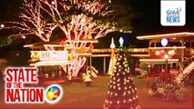 Bakuran ng isang bahay, instant Christmas pasyalan | SONA