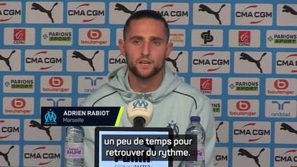 Marseille - Rabiot juge son début de saison