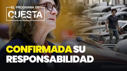 Confirmada la responsabilidad de Ribera en las inundaciones: paró la obra del barranco del Poyo