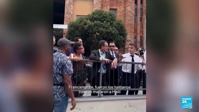 Tensión entre Francia y Haití luego de que Macron llamara idiotas a Consejo de Transición haitiano