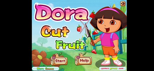Bubico Played Dora cut fruit Flash game
