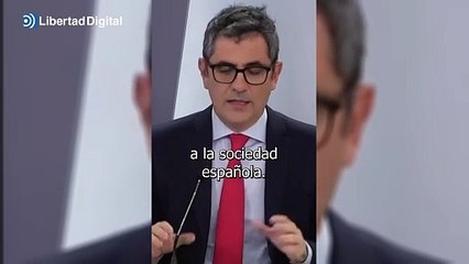 Bolaños semanas antes de la bomba Aldama: "Apoyamos a todos los que colaboren con la justicia"