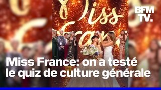 Actualité, logique, orthographe... Quel sera le score des journalistes de la rédaction au quiz de culture générale de Miss France ?