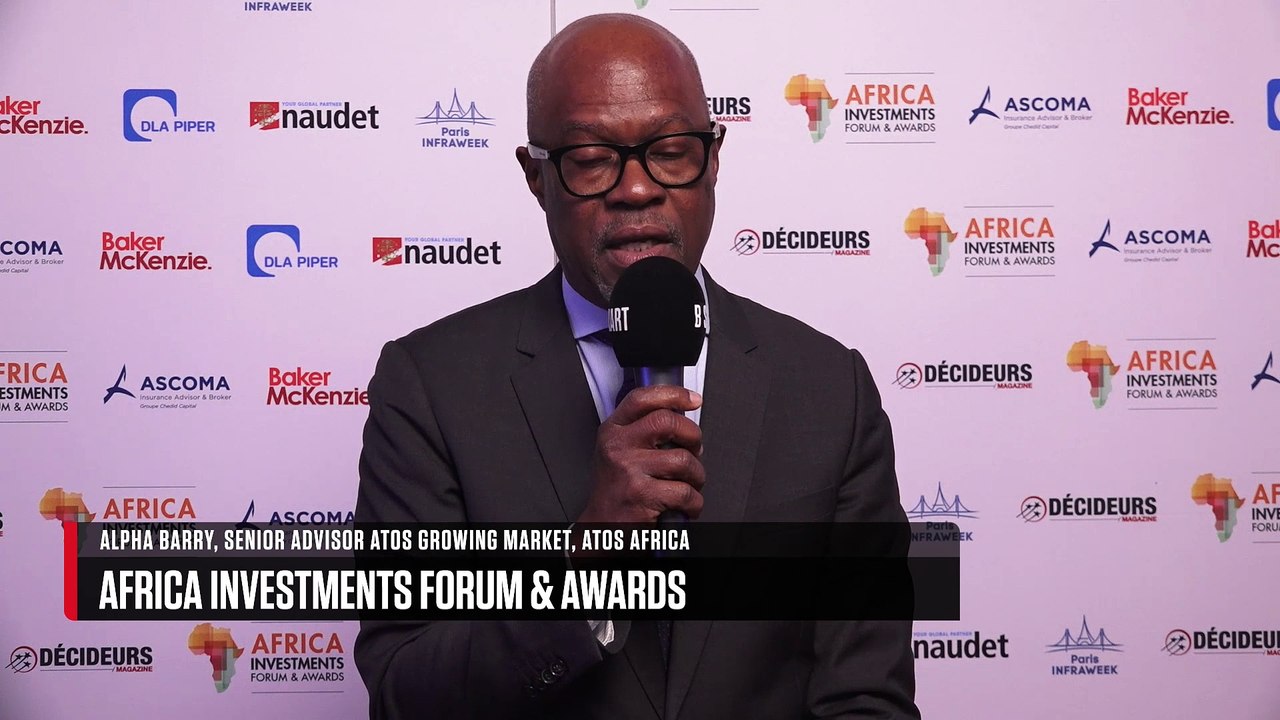 AFRICA INVESTMENTS FORUM & AWARDS - INTERVIEW : Alpha Barry (Atos Africa)