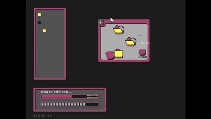 lose95 - Gameplay (itch.io) || hard drive simulation game