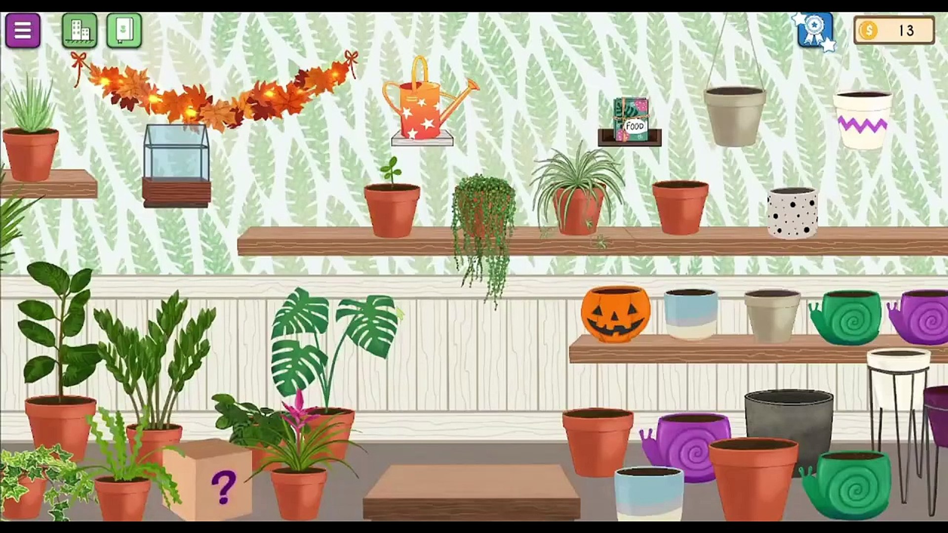 ⁣Plant Therapy - Gameplay (itch.io) || room decorating game