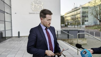 Ipswich Police's DCI Craig Powell after verdict in Isabella Wheildon murder trial