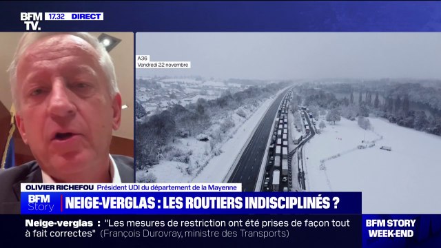 Neige et verglas en Mayenne: On a armé un peu plus les centres de secours qui étaient en proximité des zones à risques , déclare le président UDI du département