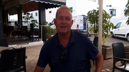 Scott Nisbet in Lanzarote speaking about his memorable winner for Rangers v Club Brugge in a Champions League clash in 1993