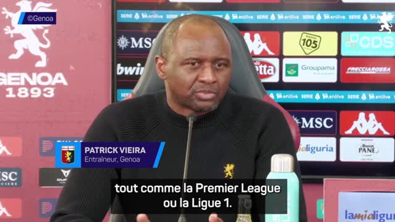 Genoa - Vieira évoque ses retrouvailles avec Balotelli