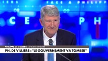 Philippe De Villiers : «La motion de censure n’est pas probable, elle est certaine»