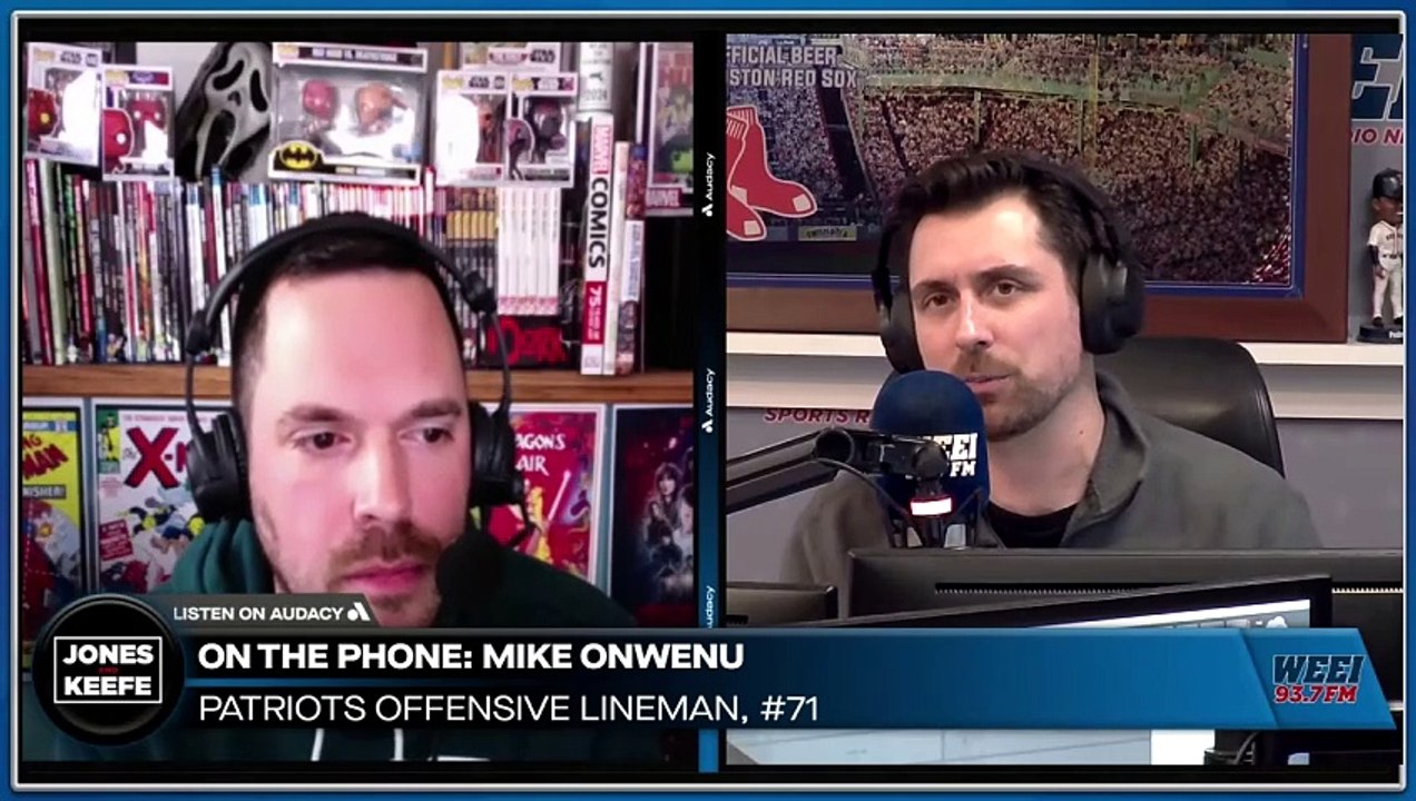 Jones & Keefe: Mike Onwenu on using Marcus Jones on offense