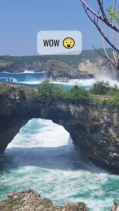 The wave...