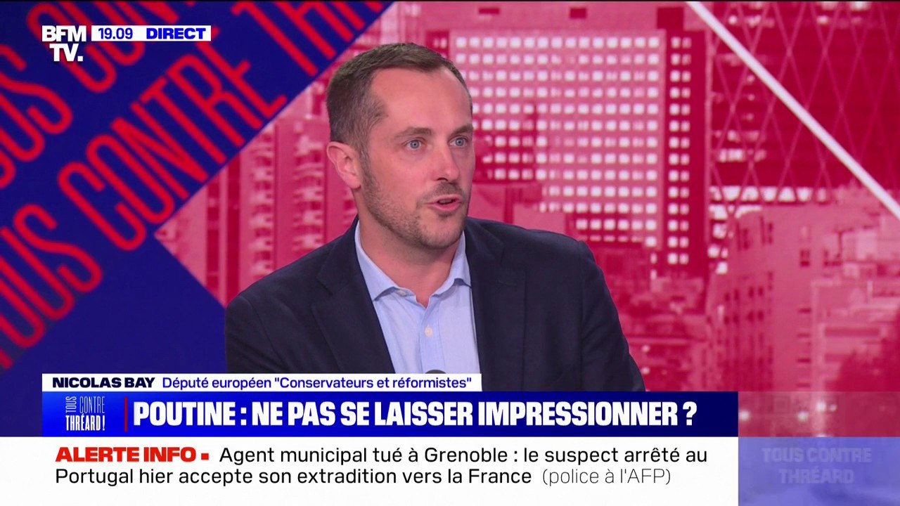 Guerre en Ukraine: "Il ne s'agit pas de laisser faire, mais d'éviter l'escalade", affirme Nicolas Bay (Groupe conservateur et réformiste européen)