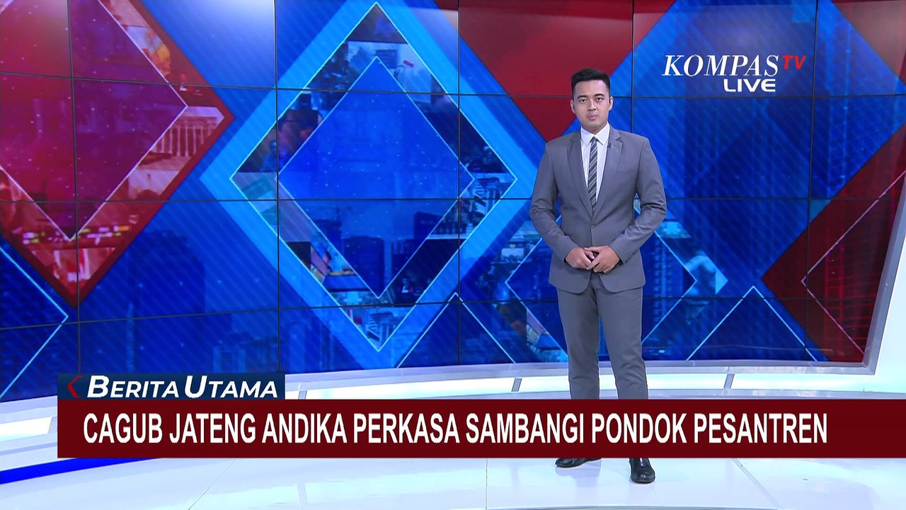 Momen Cagub Jateng Andika Perkasa Sambangi Pondok Pesantren di Kudus | SERIAL PILKADA