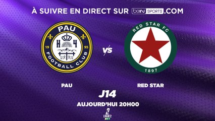 Regardez le match Pau - Red Star en direct sur notre site web