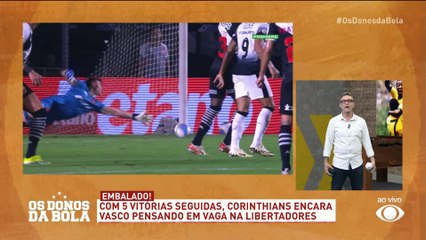 Confira a provável escalação do Corinthians para encarar o Vasco