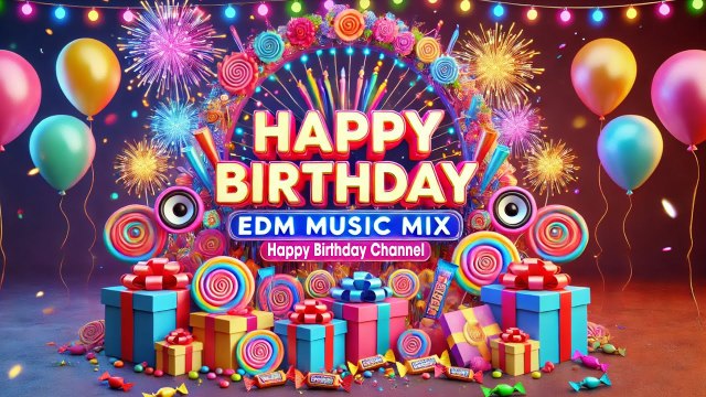 Happy Birthday Song 🎉 Birthday EDM Music Remix 🎉 Happy Birthday To You