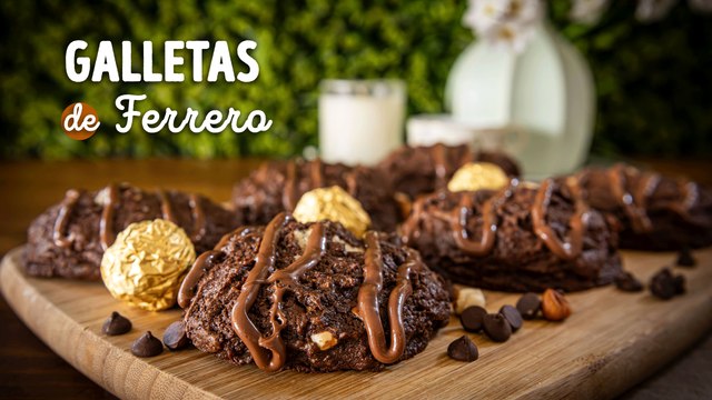 Receta de las auténticas galletas rellenas de Ferrero Rocher